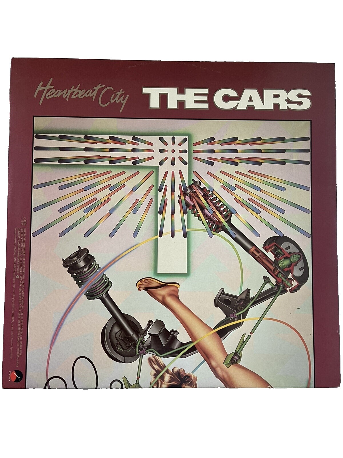 The Cars Heartbeat City Vinyl | eBay
