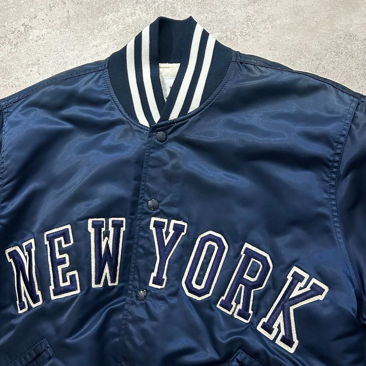 80s 90s MLB NEW YORK YANKEES FELCO SATIN JACKET MADE IN USA 80s 90s MLB NEW YORK YANKEES FELCO SATIN JACKET MADE IN USA