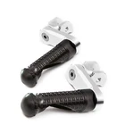 M-PRO Black 40mm Riser Front Foot Pegs For Grom 125 13-18 19 20 21 22 23