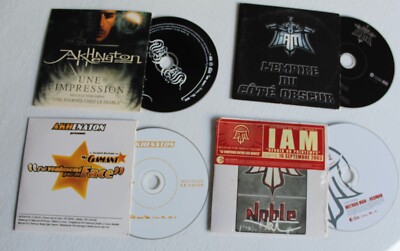 Iam & Echnaton, Das Reich der dunklen Seite / Edle Kunst ect, 4 CD Single