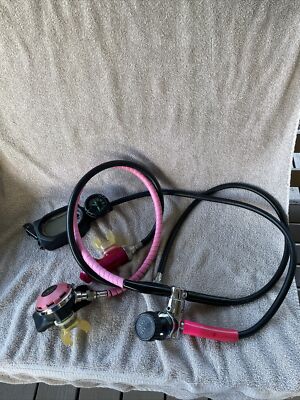 Oceanic Datamax Pro SCUBA Dive Air Integrated Dive Computer Pink Dacor Pacer (5)