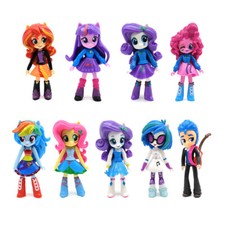 9Pcs Monster High Figures Clawdeen Wolf Venus Mcflytrap PVC Toys Doll Lot Set