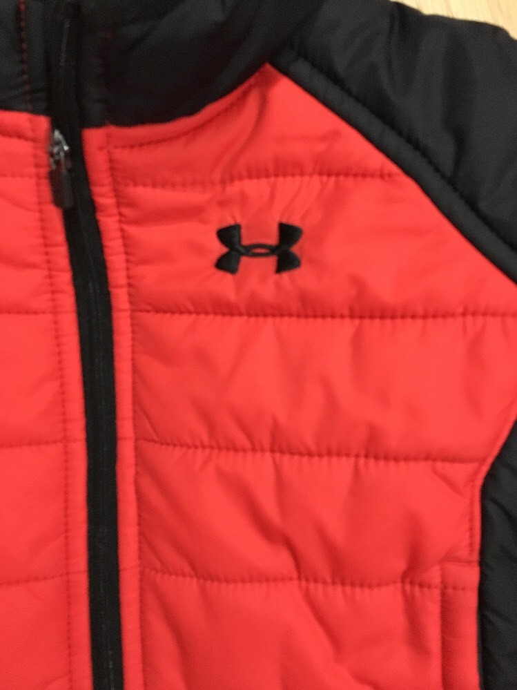 UNDER ARMOUR Jacket Baby Toddler Size 3/6 Months Red And Black NWOT eBay