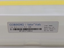 Corning Valor Glass Vials NEW 20261 30.0 x 1.2 x 75.0 ESBB QTY:115