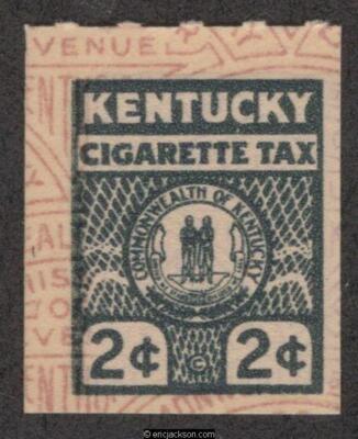Kentucky Cigarette Stamp, SRS KY C17 mint, VF