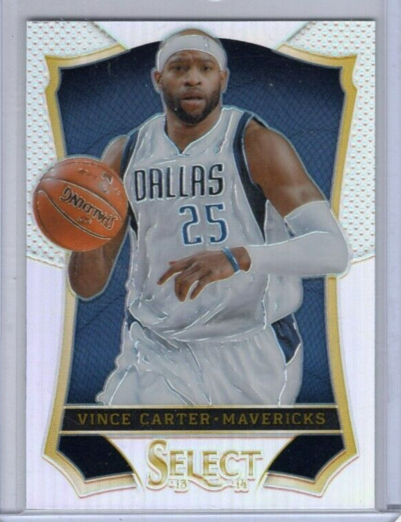 Vince Carter 2013-14 Panini Select Silver Prizm #44 SP DAL Mavericks