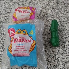 NIP 1999 Disney Tarzan McDonald s Happy Meal Toys Lot of 2 part of 1