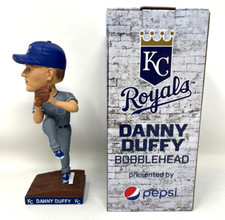 Danny Duffy Bobblehead 2017 SGA KC Kansas City Royals 2016 Strikeouts Record