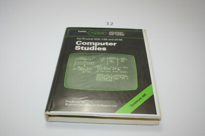 ZX Spectrum Tape - Computer Studies: Charles Letts & Co *selten