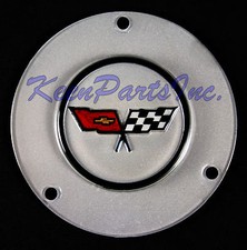 1982 C3 Chevrolet Corvette Horn Button Emblem