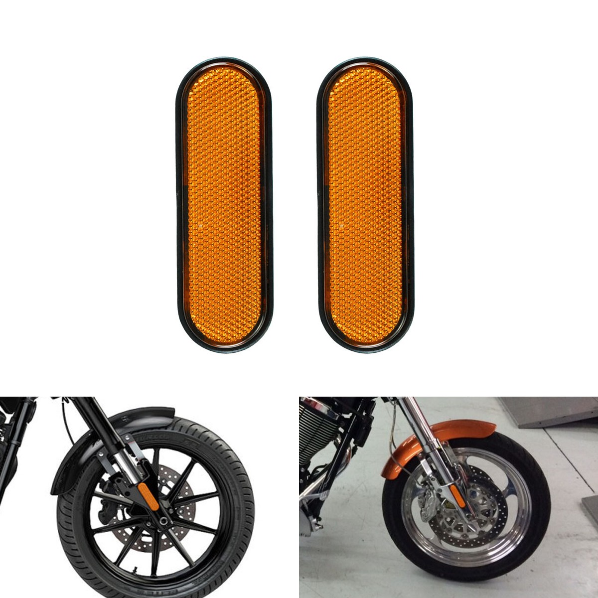 Front Low Fork Leg Reflector Cover For Victory Judge Hammer