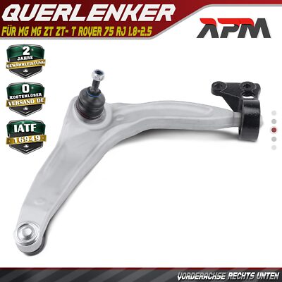 Querlenker Vorderachse Rechts Unten für MG MG ZT ZT- T Rover 75 RJ 1999-2005