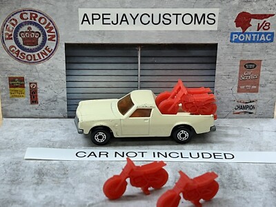 Matchbox Lesney Holden Pickup Superfast No 60 (2 Red BIKES) car not included