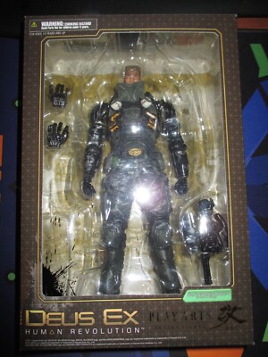 Square Enix Play Arts Kai Deux Ex Human Revolution -  Lawrence Barret Figure