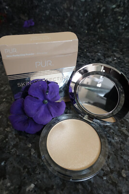 Pur skin perfecting powder afterglow highligter new in box full size 0.2oz