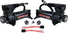 Airmaxxx Dual 580 Black Compressors With 90120 Pressure Switch Air Ride Kit