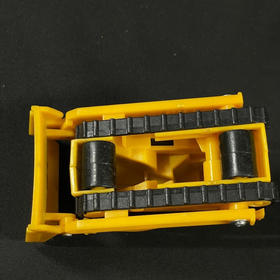 TOY STATE INDUSTRIES CATERPILLAR BULLDOZER Front Loader Plastic 3.5