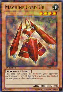Machine Lord Ür - BP02-EN072 - Mosaic Rare - 1st Edition x3 - Near Mint