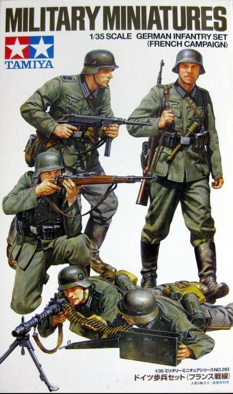 Tamiya 35293 German Infantry Set 1/35