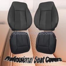 For 2010 2011 2012 Benz GL450 Driver & Passenger Bottom & Top Leather Seat Cover