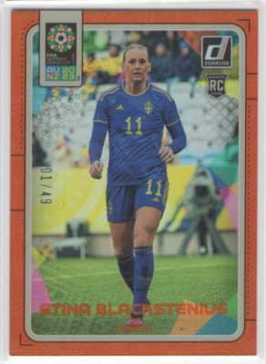 2023 Donruss Women's World Cup Orange #188 Stina Blackstenius /49 - NM-MT