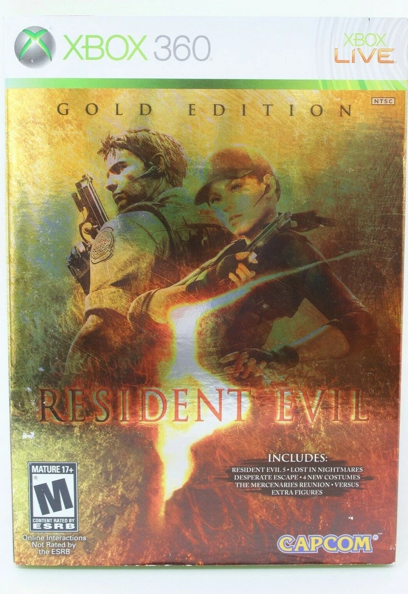 Resident Evil 5: Gold Edition - Xbox 360 : Capcom U S A Inc: Everything Else