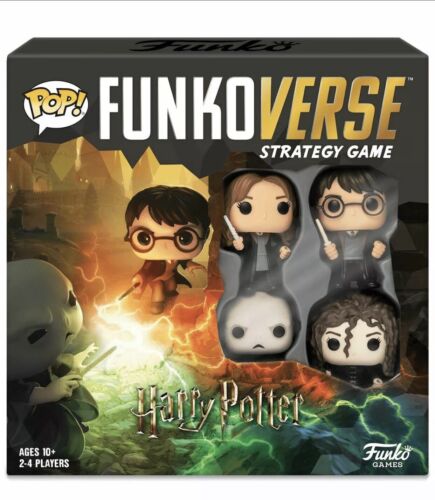 Harry Potter #100 Funko Pop! Funkoverse Strategy Game with 4 Exclusive Figures T - Picture 1 of 3