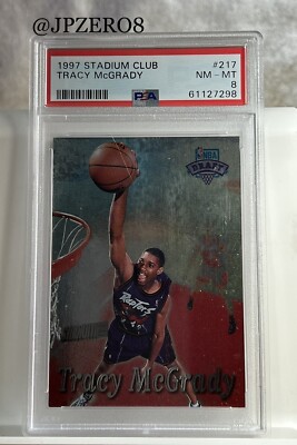 【PSA10】1997 l Universe Tracy McGrady Tracy McGrady 1997 Bowman's Best Base Price Guide - Sports