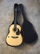 Beautiful Vintage “kay” Acustic Guitar Model K360 With Hard Case