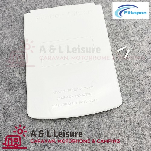 Truma Filtapac Crystal 2 Water Inlet Housing Flap WHITE Caravan, Motorhome F106W 5000006161069