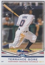 2017 Northwest Arkansas Naturals Terrance Gore RC Rookie Kansas City Royals