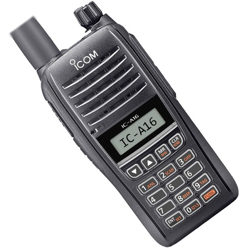 Icom IC-A16E 8.33/25 KHz Ground to Air Support Radio - Picture 6 of 6