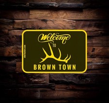 Elk Antler Hunting Decal Brown Elk Shed Antler