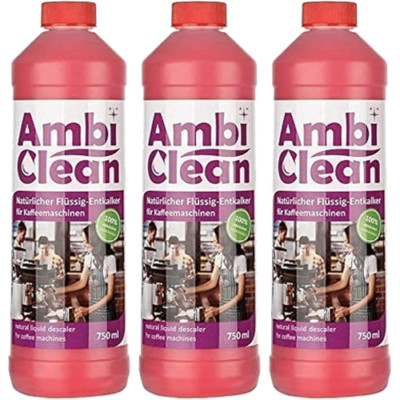 AmbiClean Flüssig Entkalker für Kaffeevollautomaten z.B. Jura Siemens DeLonghi