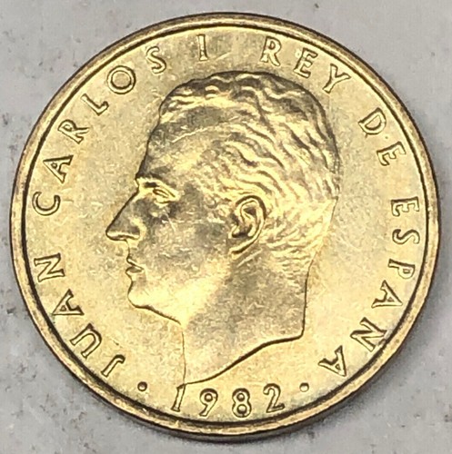 1982 CIEN (100) PESETAS Juan Carlos I Rey De Espana ~ KM#826 - Picture 2 of 2