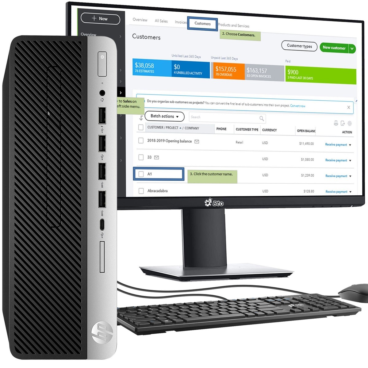 【Windows11・SSD240GB】HP Prodesk G4 HP ProDesk G4 Desktop PC i5-8th 32GB Ram 2TB SSD New 24 