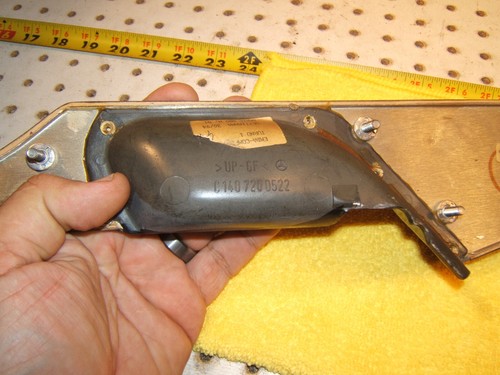 Mercedes 93-99 C140 S coupe CL Front door Driver LEFT BURL wood top long 1 Cover - Picture 20 of 22