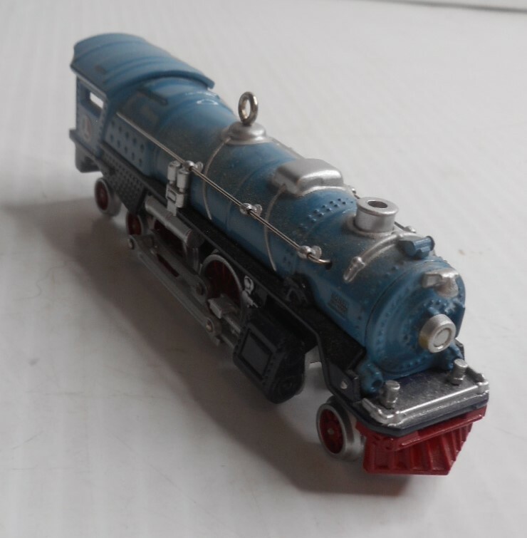 Die-Cast 2002 Hallmark Keepsake Blue Comet 400E Steam Locomotive LIONEL Ornament