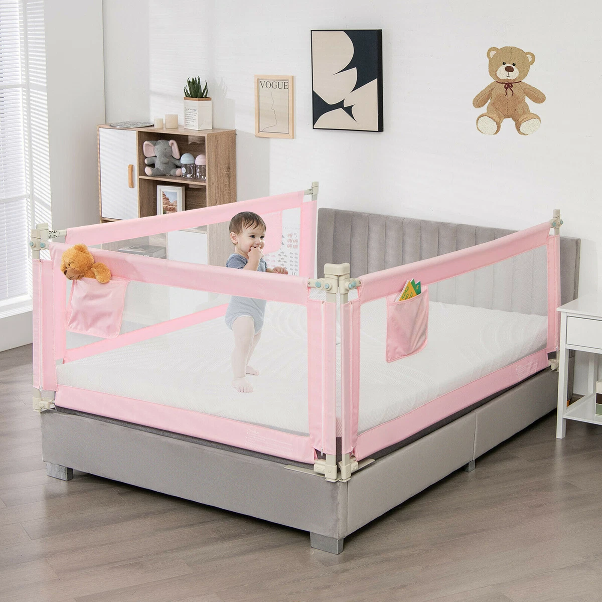 Baby bed gate clearance walmart