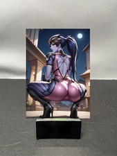 Widowmaker Amelie Lacroix Overwatch Waifu Anime Custom Art Trading Card w1344