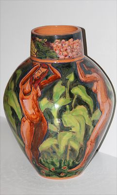 Francis Mccarthy Barnes Foundation Original Signed Large Ceramic