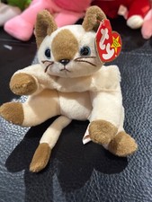 Ty Snip The Siamese Cat 1996 Beanie Baby