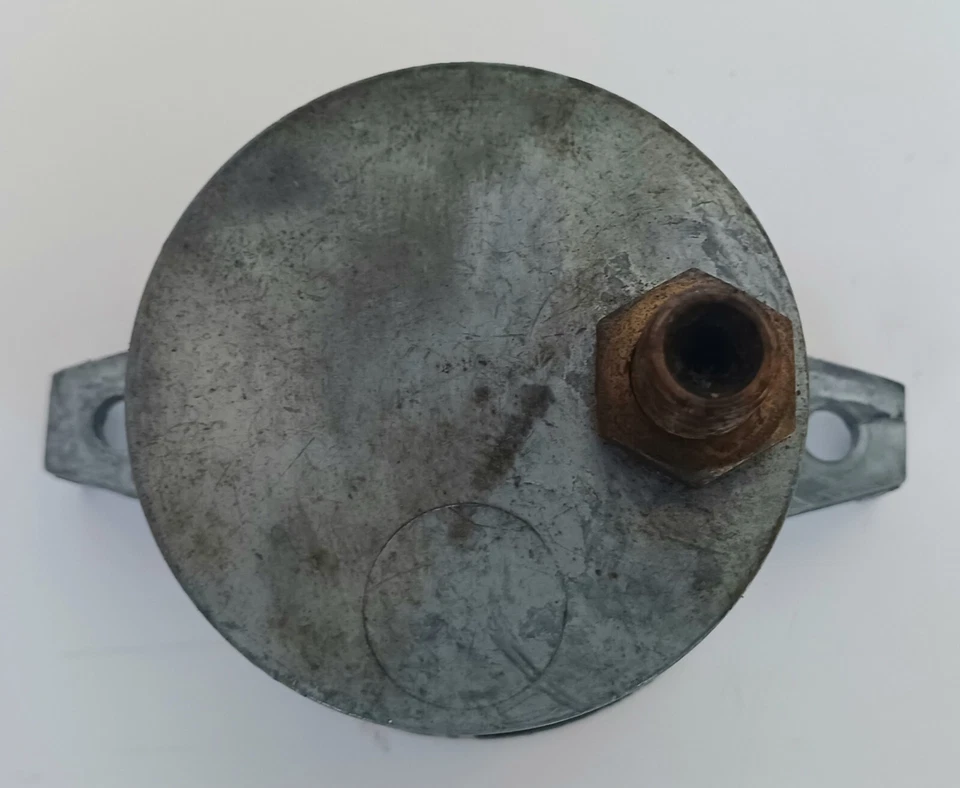 Manómetro de presión de aceite Austin Morris Oxford mecánico 0-80 PSI luces laterales vintage  Foto 3 de 4