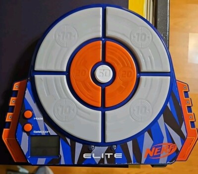 Nerf Elite Electronic Digital Target Game Light Sound Strike & Score Hasbro 2017