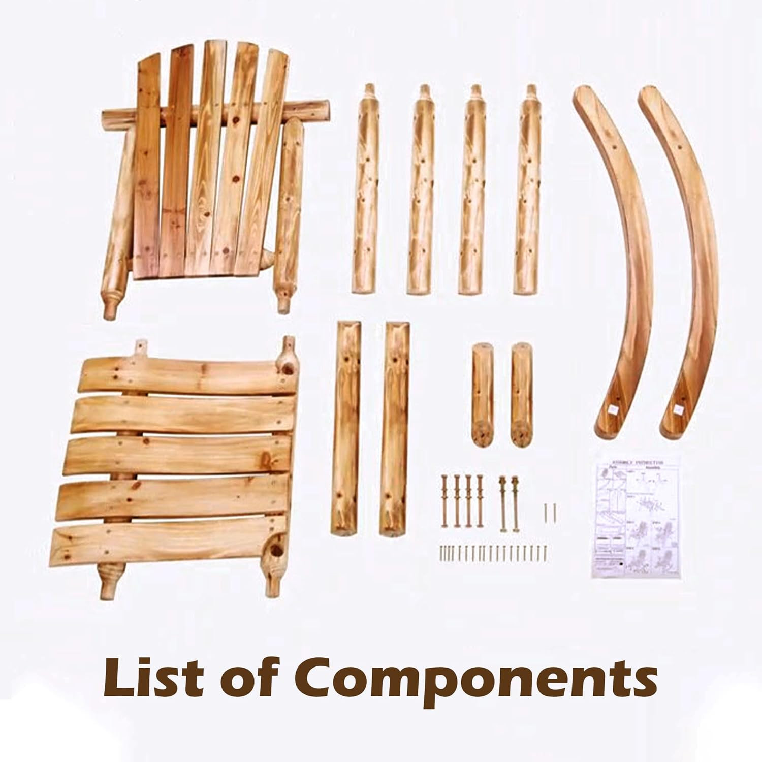 Durable Wooden Rocking Chair for Ultimate Patio and Porch Relaxation