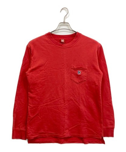Hysteric Glamour, Hysteric Glamour 90s Vintage Graphic T-Shirt Red Back Print Men's 2CL-0355