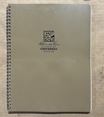 Rite in the Rain 973T-MX Side Spiral Notebook 8.75 X 11 | eBay