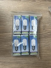 Pack 6 Night Light Bulbs E14 15W T20 230V Sewing Machine Refrigerator Salt Lamp