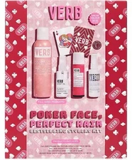 Verb Poker face perfect hair Stylers kit 4pcs - Brand New