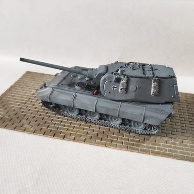 3D Printed Homemade 1/72 Germany Tiger-Maus Tank Model